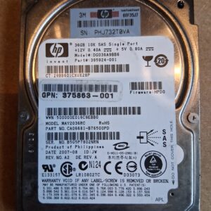 HDD SAS 36GB