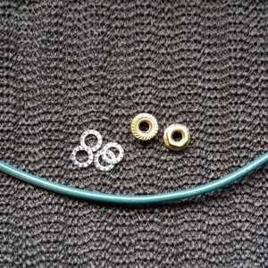 Cable - Earth strap assembly, 20cm lugged UL1015 AWM